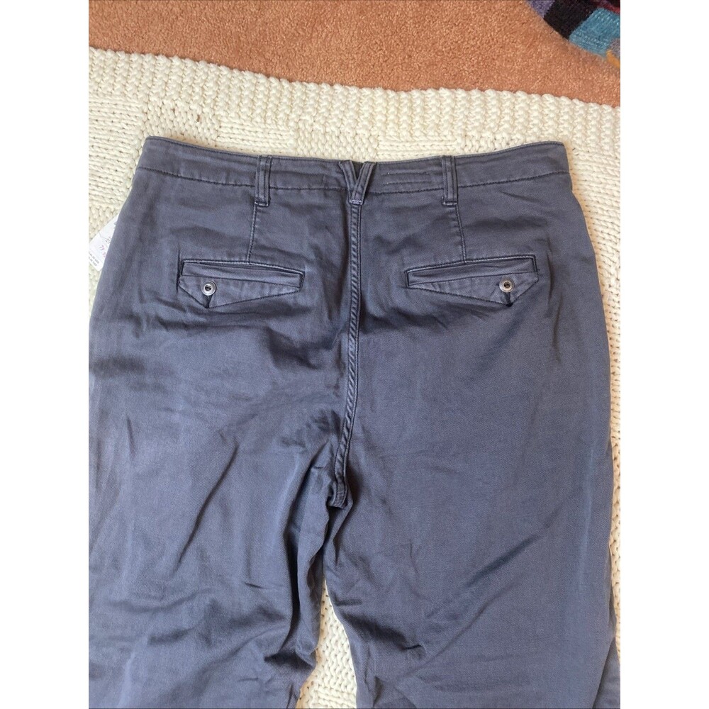 NWT Anthropologie Pilcro Pants Womens Size 29 Gray Slouchy Chino High Rise - Picture 8 of 8